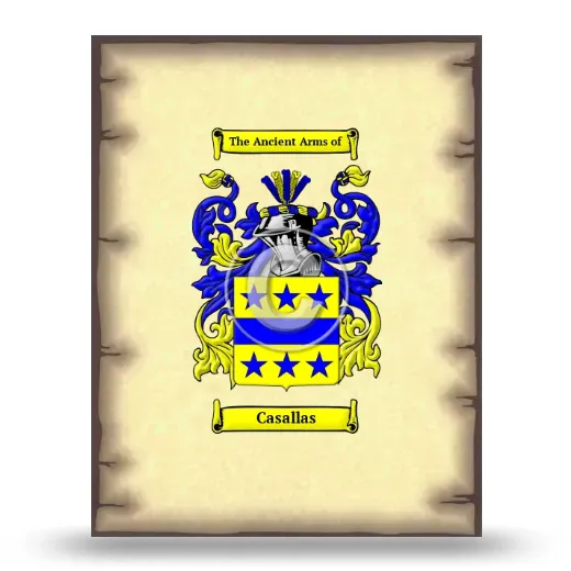 Casallas Coat of Arms Print