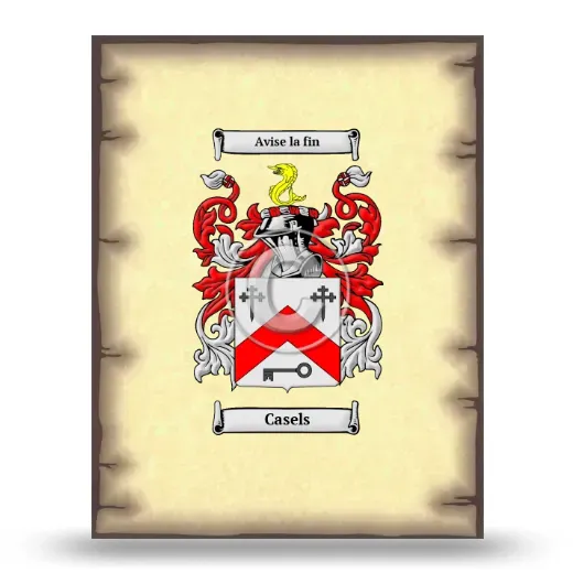 Casels Coat of Arms Print