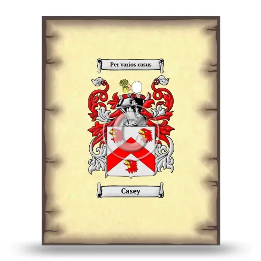 Casey Coat of Arms Print