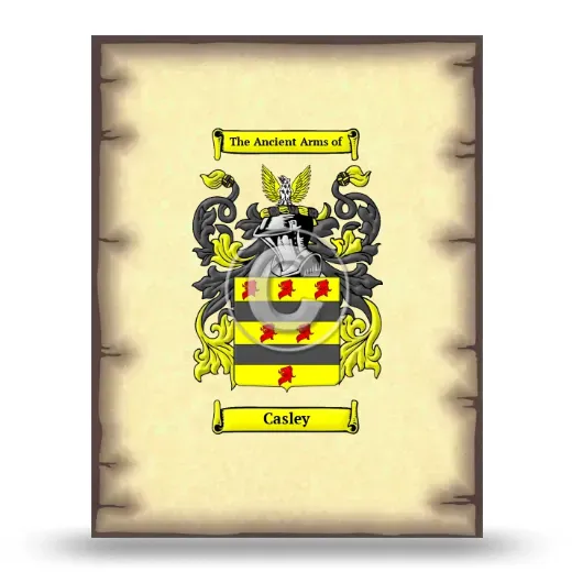 Casley Coat of Arms Print