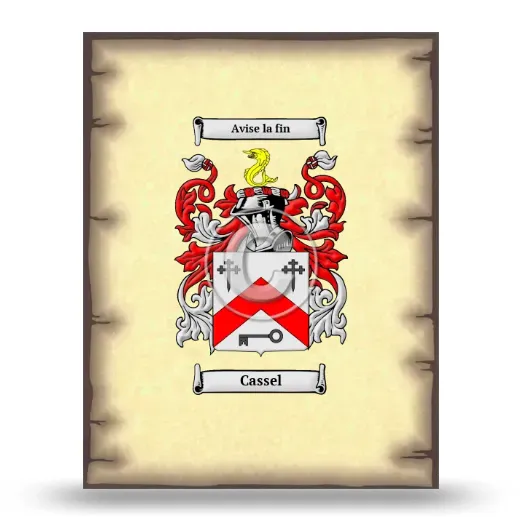 Cassel Coat of Arms Print