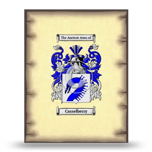 Casselberry Coat of Arms Print
