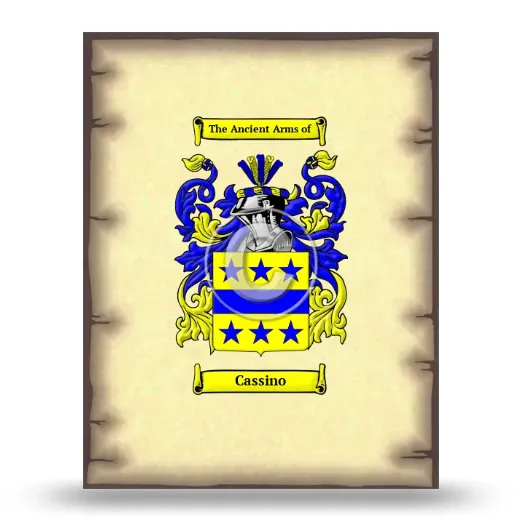 Cassino Coat of Arms Print