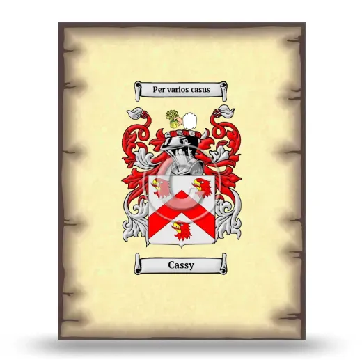 Cassy Coat of Arms Print