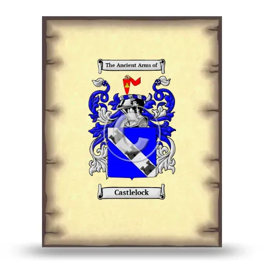 Castlelock Coat of Arms Print