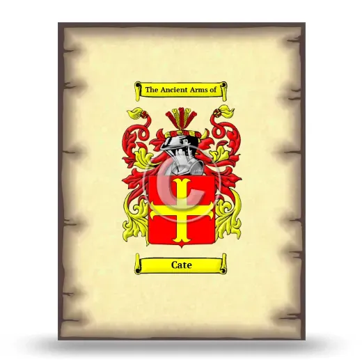 Cate Coat of Arms Print