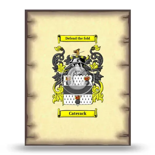 Caterack Coat of Arms Print