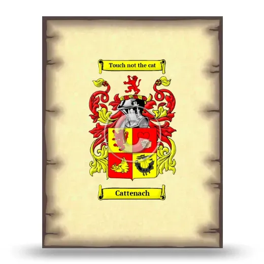 Cattenach Coat of Arms Print