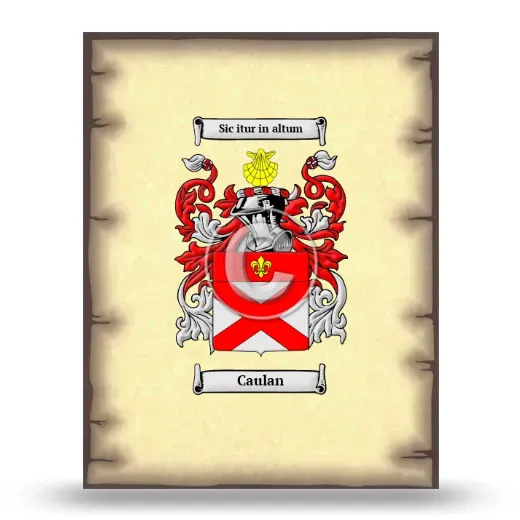 Caulan Coat of Arms Print