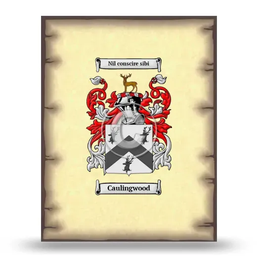 Caulingwood Coat of Arms Print