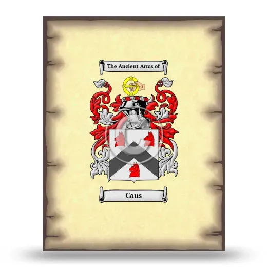 Caus Coat of Arms Print
