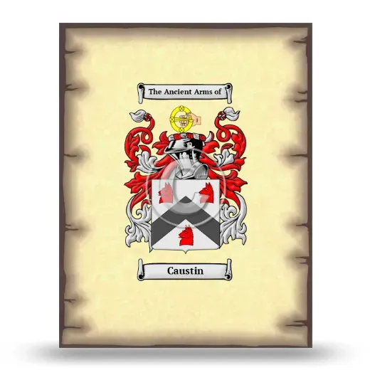 Caustin Coat of Arms Print