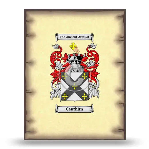 Cauthirn Coat of Arms Print