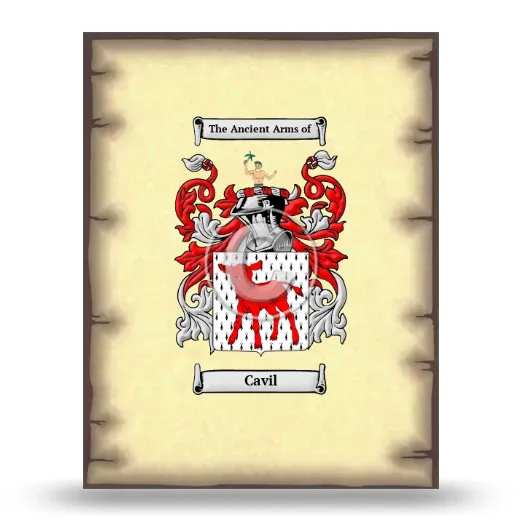 Cavil Coat of Arms Print