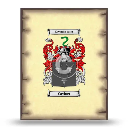 Cavinet Coat of Arms Print