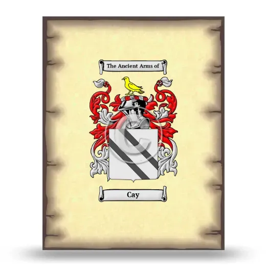 Cay Coat of Arms Print