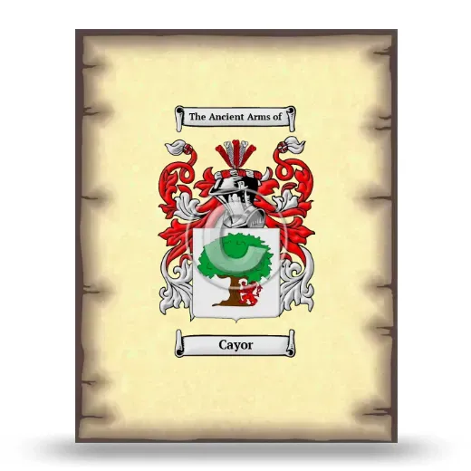Cayor Coat of Arms Print