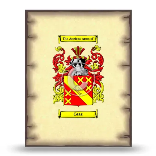 Ceas Coat of Arms Print