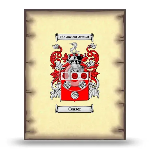 Ceaser Coat of Arms Print
