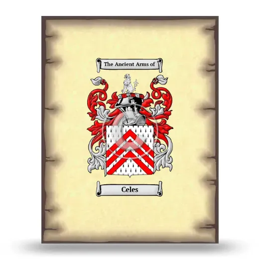 Celes Coat of Arms Print