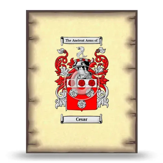 Cesar Coat of Arms Print