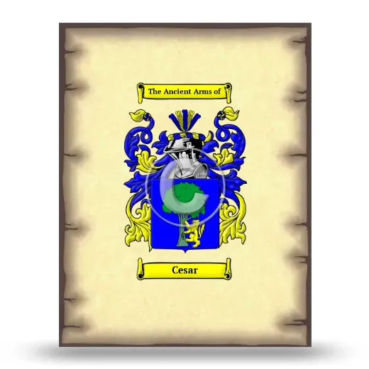 Cesar Coat of Arms Print