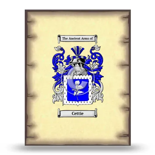 Cettie Coat of Arms Print