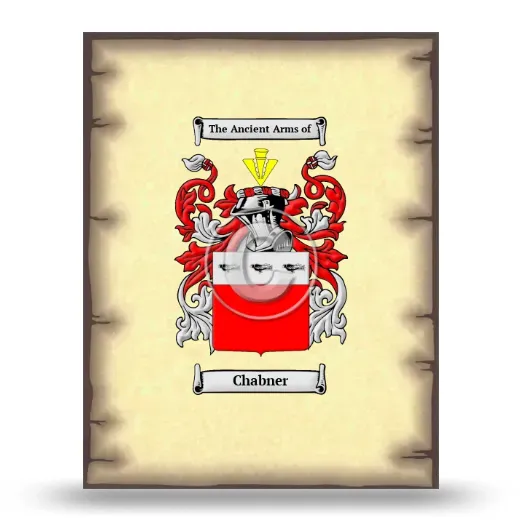 Chabner Coat of Arms Print
