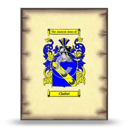 Chabri Coat of Arms Print