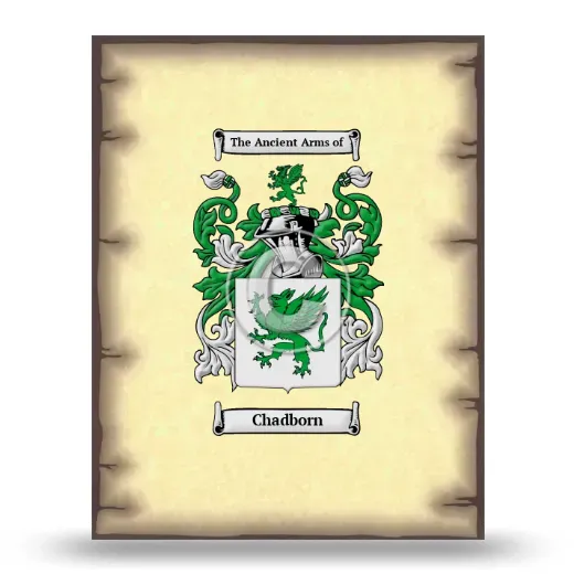 Chadborn Coat of Arms Print
