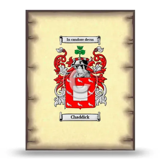 Chaddick Coat of Arms Print