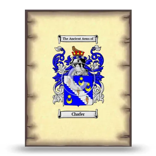 Chafer Coat of Arms Print