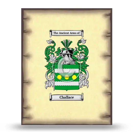 Challace Coat of Arms Print