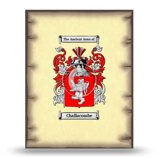 Challacombe Coat of Arms Print