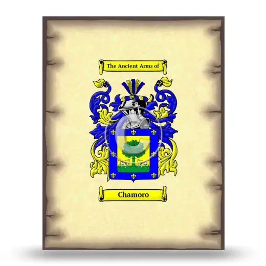 Chamoro Coat of Arms Print