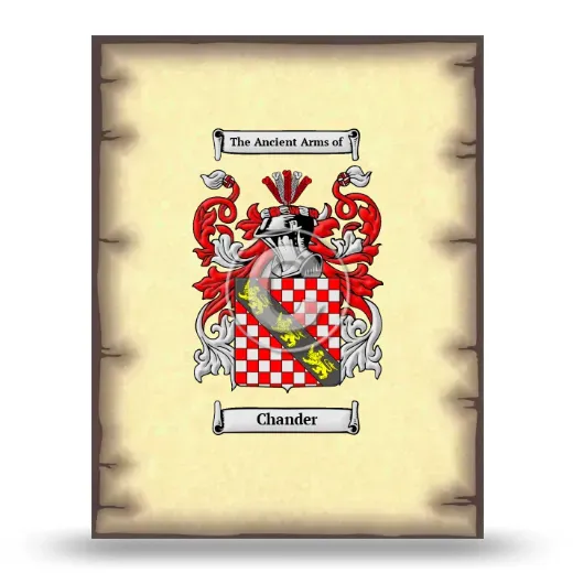 Chander Coat of Arms Print