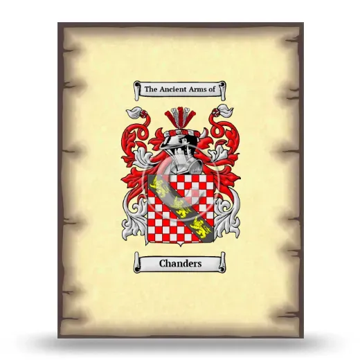 Chanders Coat of Arms Print