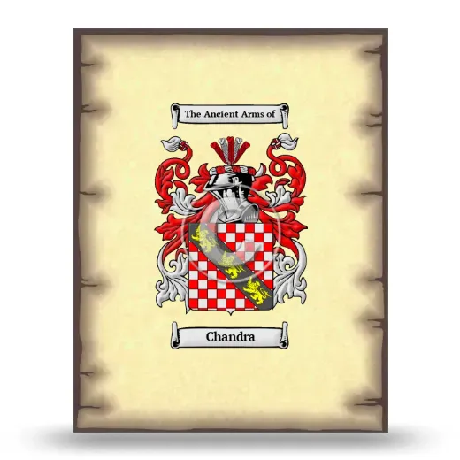 Chandra Coat of Arms Print