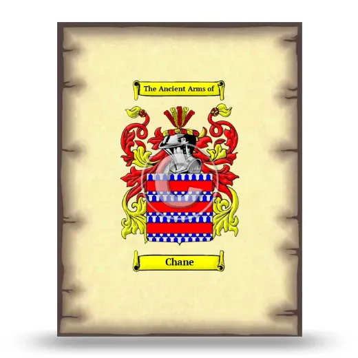 Chane Coat of Arms Print