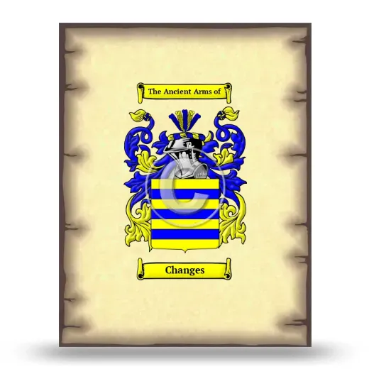 Changes Coat of Arms Print