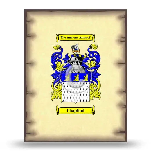 Chaplind Coat of Arms Print
