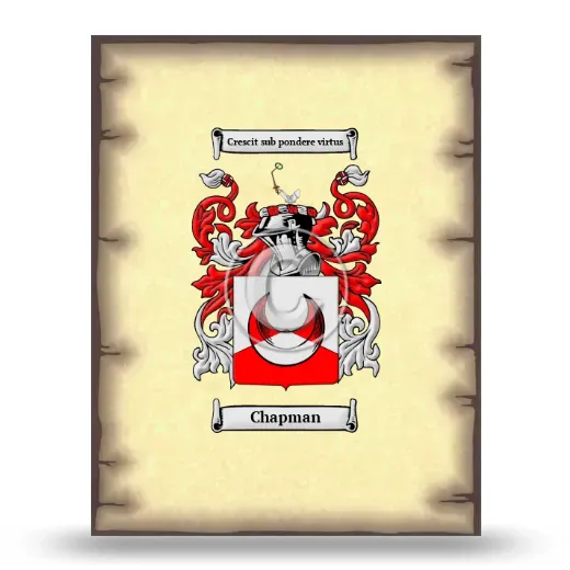 Chapman Coat of Arms Print