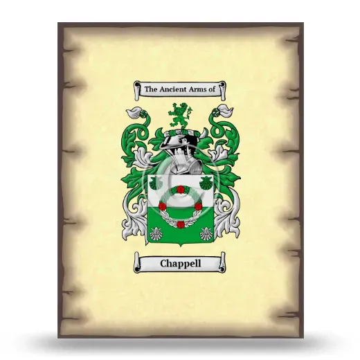 Chappell Coat of Arms Print