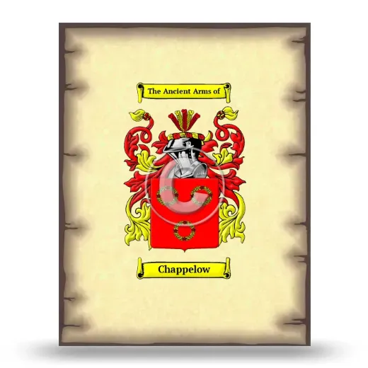 Chappelow Coat of Arms Print