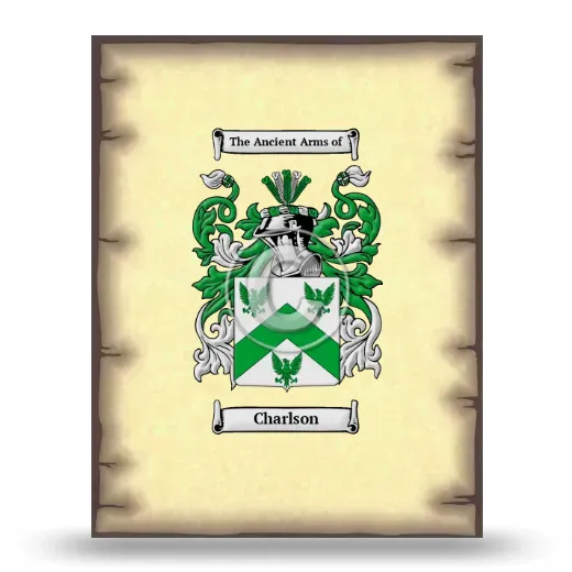 Charlson Coat of Arms Print