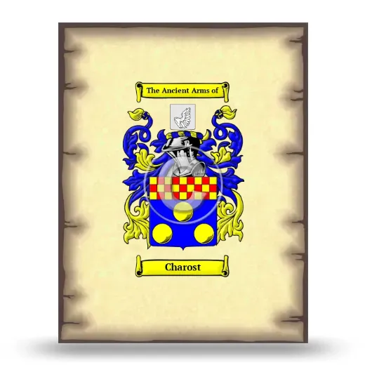 Charost Coat of Arms Print