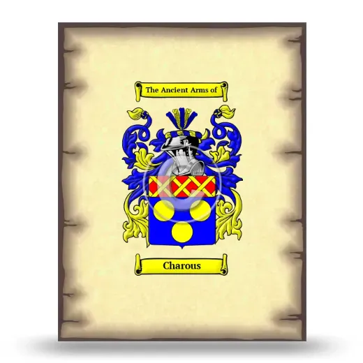 Charous Coat of Arms Print