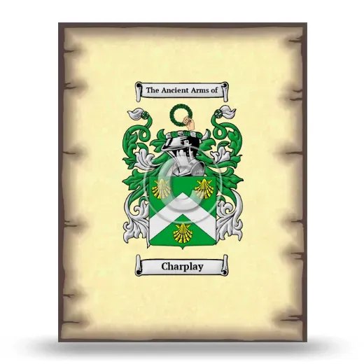 Charplay Coat of Arms Print