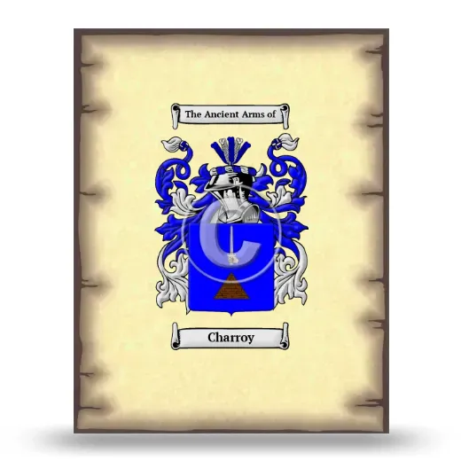 Charroy Coat of Arms Print