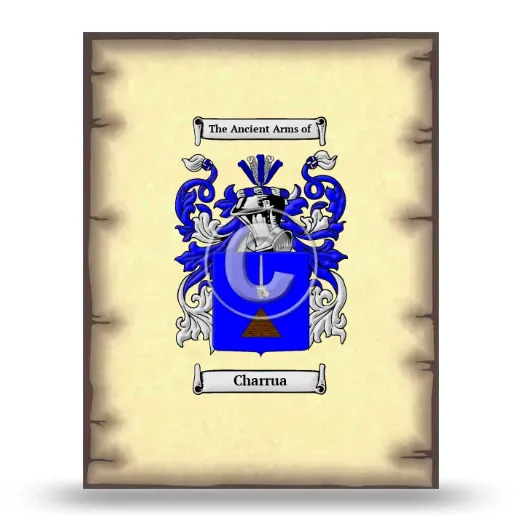 Charrua Coat of Arms Print